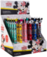 kuličkové pero gumovací Colorino Disney Mickey/Minnie modré (580)  (5907690823276)