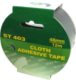 lepící páska textilní 48 x 12 zelená  (8594033831141)