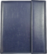 konferenční složka LUX A4 s klipem + 2xčtyřkroužek modrá  (8594033831301)