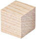 kostka dřevěná přírodní cca 1,5cm BR-918  (8681861007456)