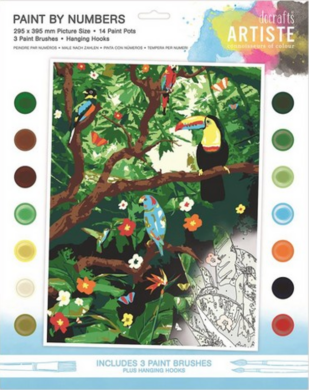 malování podle čísel DOA 550714 - Endangered Rainforest  (5029568998333)