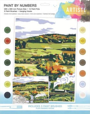 malování podle čísel DOA 550711 - Steam Landscape  (5029568998364)