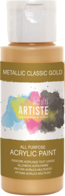 DO barva akryl. DOA 763103 59ml Metallic Classic Gold  (5038041941353)