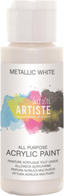 DO barva akryl. DOA 763106 59ml Metallic White  (5038041941421)