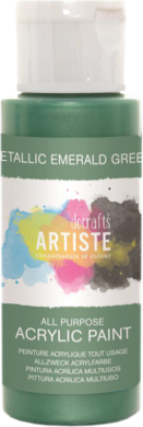 DO barva akryl. DOA 763109 59ml Metallic Emerald Green  (5038041941452)