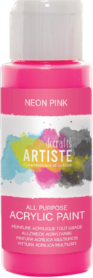 DO barva akryl. DOA 766073 59ml Neon Pink  (5055198700954)