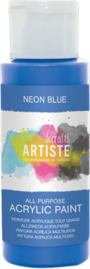 DO barva akryl. DOA 766077 59ml Neon Blue  (5055198700992)