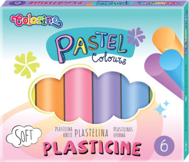 modelína Colorino  6 barev pastel  (5907620184972)