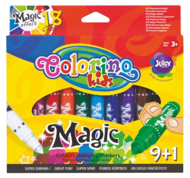 popisovače Colorino Magic  9+1ks  (5907690834630)