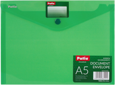 desky s drukem Patio A5 s ident.zelené  (5907690881214)