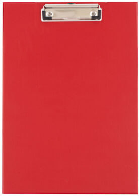 podložka A4 jednodeska karton/PP červená 009450  (5907814635686)