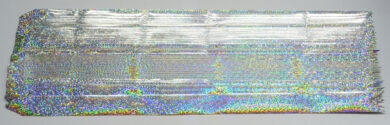 stuha stah. 2,5/50 hologram stříbrná  (594033829292)