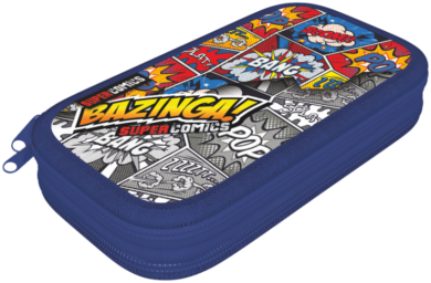 penál 2 patra prázdný Supercomics Bazinga 21883301  (5997416588336)