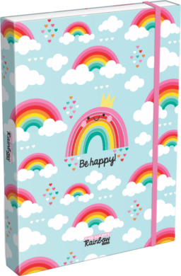 box na sešity A4 Lollipop Happy Rainbow 22940258  (5997416594023)