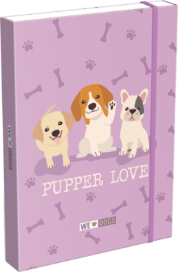 box na sešity A5 We Love Dogs Pups 22958503  (5997416595853)