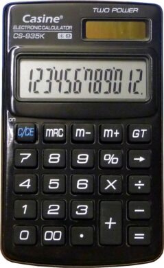 kalkulačka Casine CS-935 černá  (6939107620719)