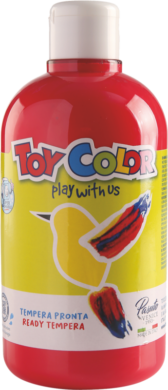barva temperová Toy color 0.5 l  červená 08 světlá  (8015189085511)