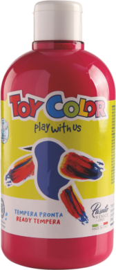 barva temperová Toy color 0.5 l  červená 10 tmavá  (8015189105516)