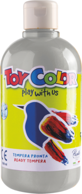 barva temperová Toy color 0.5 l metal stříbrná 25  (8015189255518)