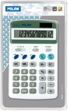 kalkulačka Milan 40920BL 12 míst  (8411574021681)