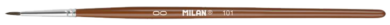 štětec  Milan 101 kulatý lak    00  (8411574802990)