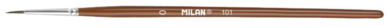 štětec  Milan 101 kulatý lak   0  (8411574803003)
