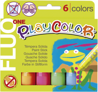 Playcolor  6ks fluo*  (8414213104318)
