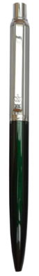 kuličkové pero 877 kovové zelené v krabičce  (8594033824877)