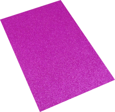 pěnová guma A4 glitr růžová EG-002  (8594033832070)