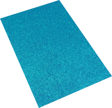 pěnová guma A4 glitr modrá EG-013  (8594033832124)