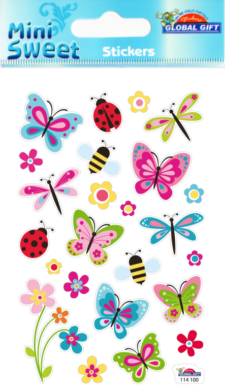 samol. GG MS 114100 Colored butterfly  (8594033833442)
