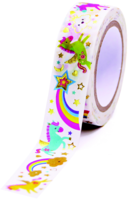 dekorační páska GG FT 933234 Unicorns 10m x 15mm  (8594033834630)