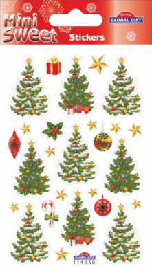 samol. GG vánoční MS 114550 Christmas Trees  (8594033834890)