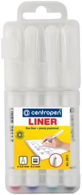 liner Centropen 2811 0,3 4ks  (8595013645918)