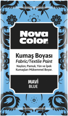 barva na textil prášková modrá světlá 12g NC-902  (8681861005193)