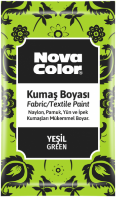 barva na textil prášková zelená 12g NC-903  (8681861005209)