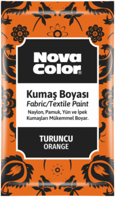 barva na textil prášková oranžová 12g NC-906  (8681861005230)