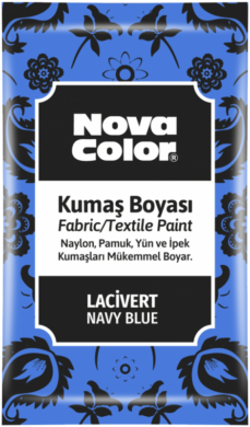 barva na textil prášková modrá 12g NC-909  (8681861005261)