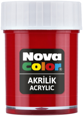 barva akrylová  30ml  červená NC-170  (86929974)