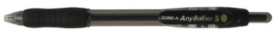 kuličkové pero Any ball 1,0 mm černé  (8802203686317)