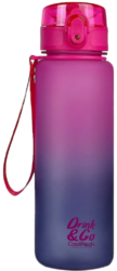 lahev CoolPack Brisk 600ml duhová  růžová - Objem 600 ml, 100% bez BPA