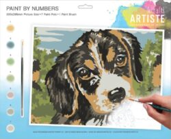 malování podle čísel DOA 550702 - Dog - obsahuje ve, aby vae dti mohly zat hned po vybalen malovat