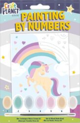 malování podle čísel CPT 658706 mini - Unicorn - obsahuje vše, aby vaše děti mohly začít hned po vybalení malovat