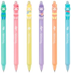 kuličkové pero gumovací Colorino  Lama modré (669) - praktické gumovací kuličkové pero pro školáky