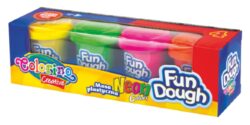 model.hmota Colorino Fun Dough  4x56g Neon - Modelovac hmota rozvj dtskou pedstavivost, kreativitu a fantazii.