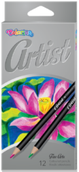 pastelky Colorino Artist 12ks - kulat devn pastelky vysok kvality