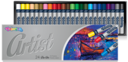 pastely olejové Colorino Artist 24ks - brilantn, stlobarevn barvy