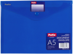 desky s drukem Patio A5 s ident.modré