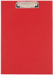 podložka A4 jednodeska karton/PP červená 009450
