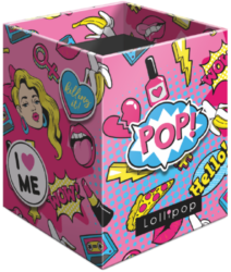 stojánek  na tužky hranatý Lollipop POP 21852954
